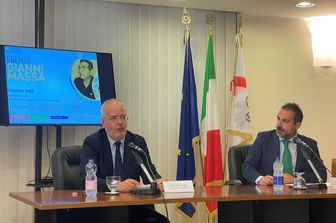 Il presidente del Corecom Sardegna, Sergio Nuvoli, e quello del Consiglio regionale, Michele Pais&nbsp;