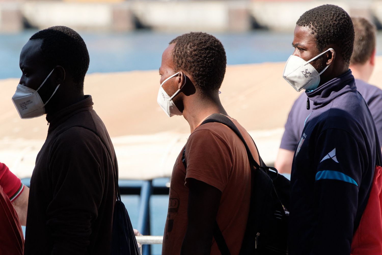 Migranti a Lampedusa