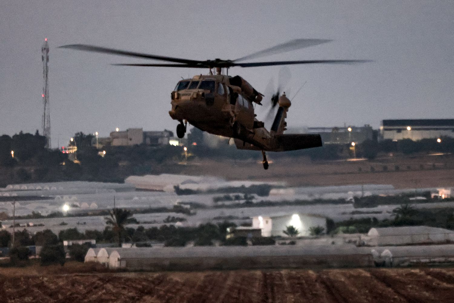Elicottero militare in Israele