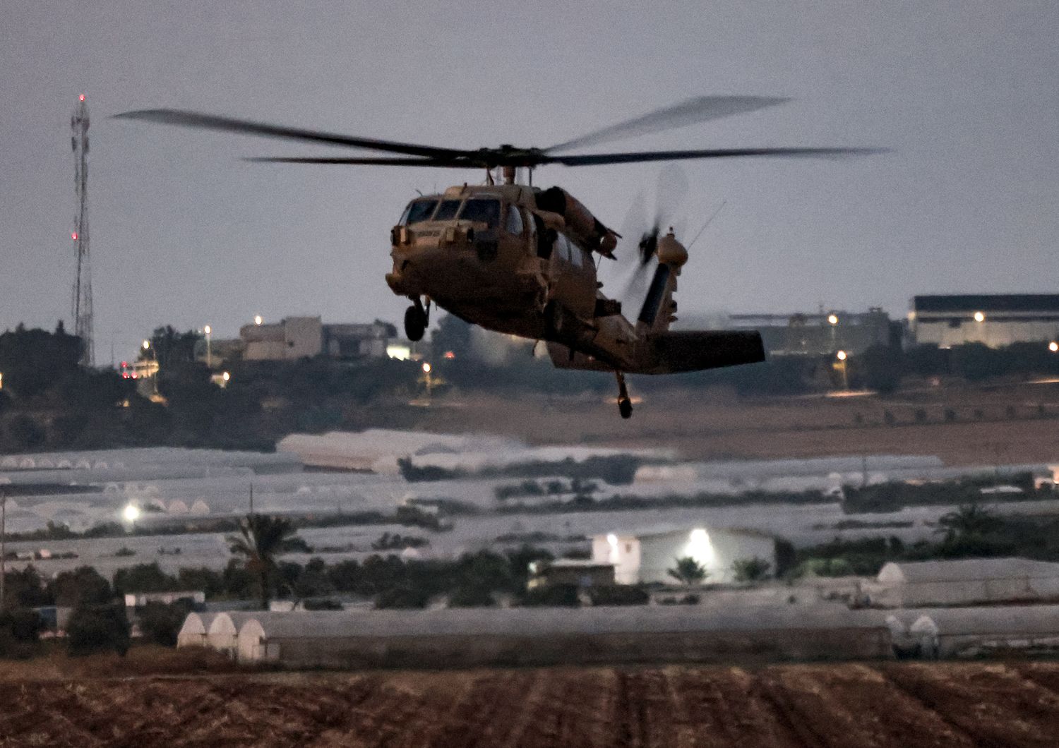 Elicottero militare in Israele