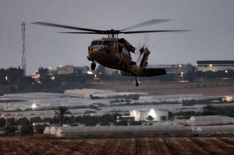 Elicottero militare in Israele
