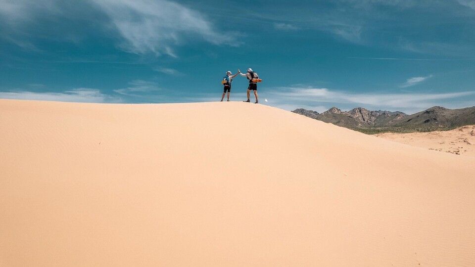 Tappa 3: le dune in movimento del Gobi, uno degli ostacoli pi&ugrave; dir&ograve; dell&rsquo;intero percors