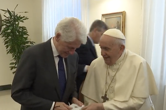 Bill Clinton e Papa Francesco