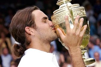 Roger Federer, vittoria a Wimbledon nel 2003