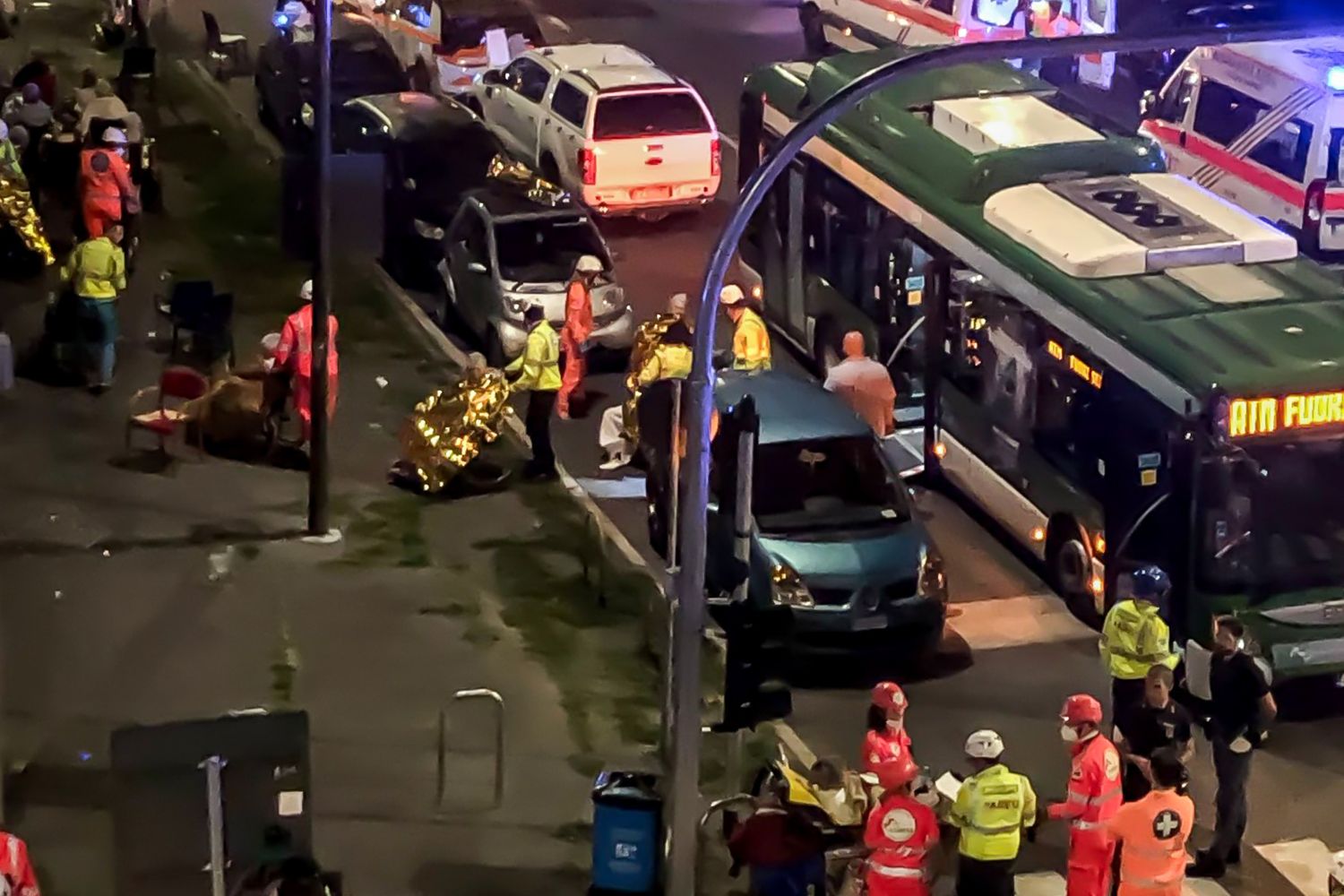 &nbsp;Sviluppato un incendio nella notte alla casa di riposo dei Coniugi, in via dei Cinquecento a Milano