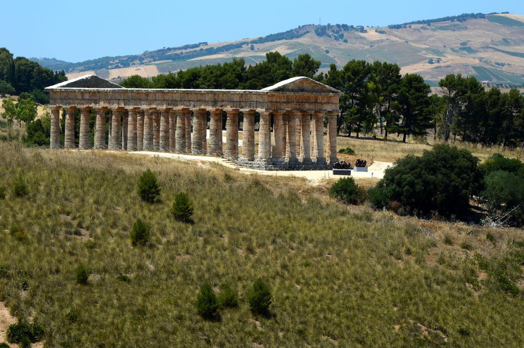 il tempio di Segesta