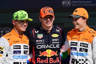 Verstappen, Norris, Piastri