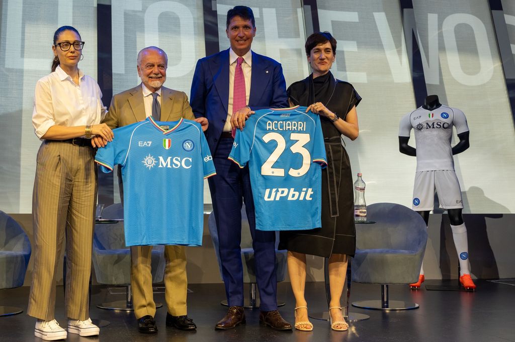 Msc Crociere nuovo main sponsor del Napoli