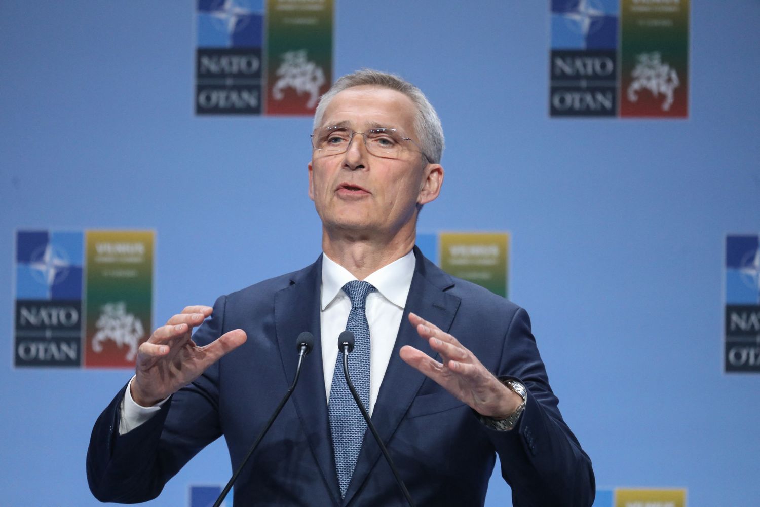 Il segretario della Nato Stoltenberg&nbsp;