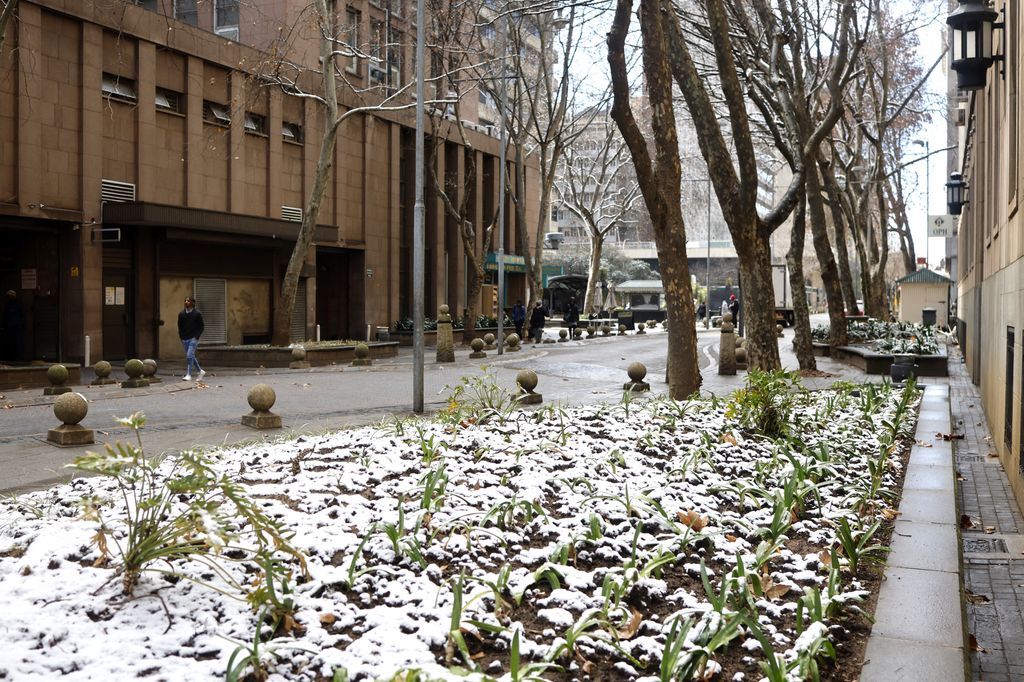 Johannesburg imbiancata