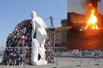 venere stracci napoli distrutta incendio