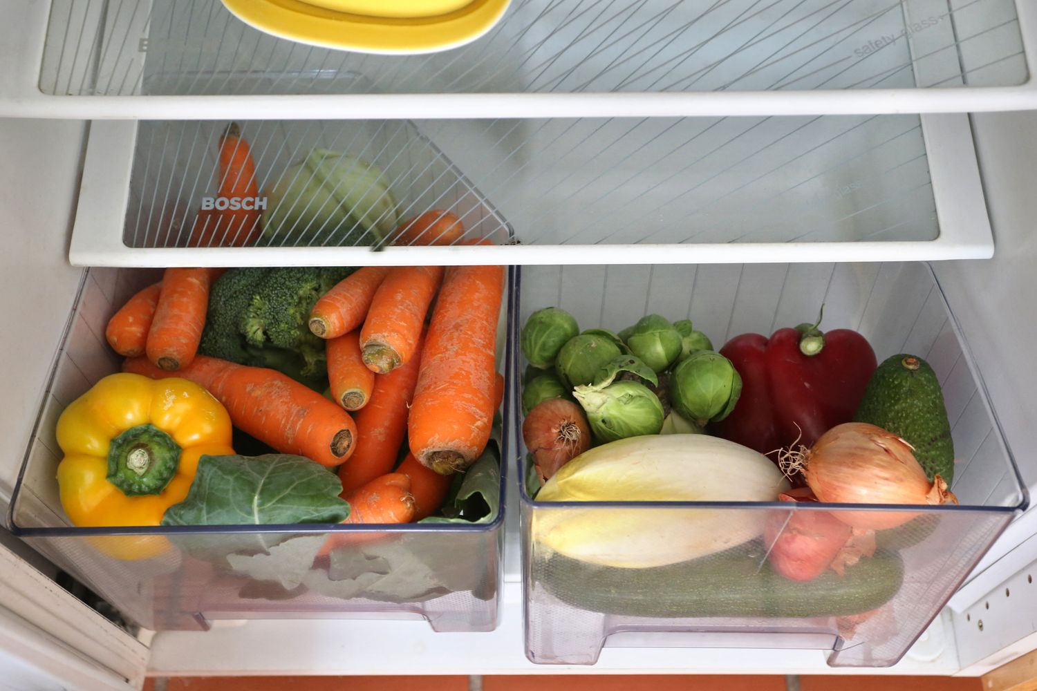 Cibi conservati in frigorifero