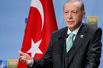 Il presidente turco Erdogan