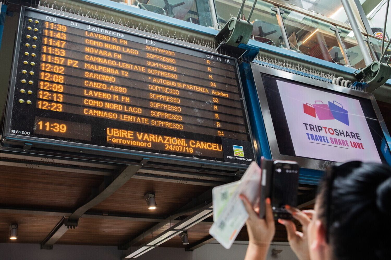 Sciopero dei treni (foto di archivio)&nbsp;
