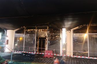 Aeroporto di Catania in fiamme