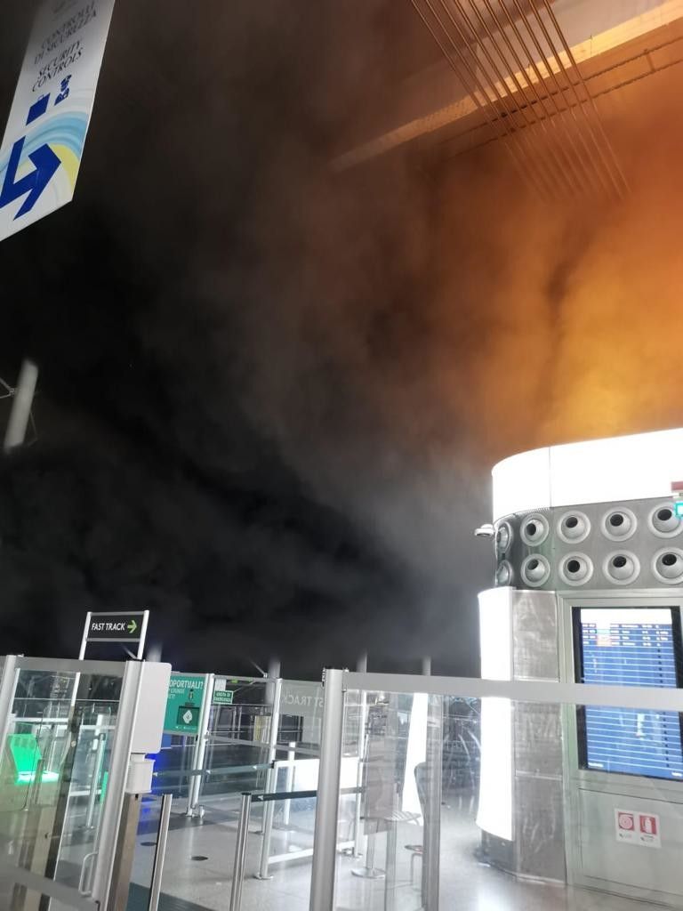 Incendio all'aeroporto di Catania, riparte il Terminal C