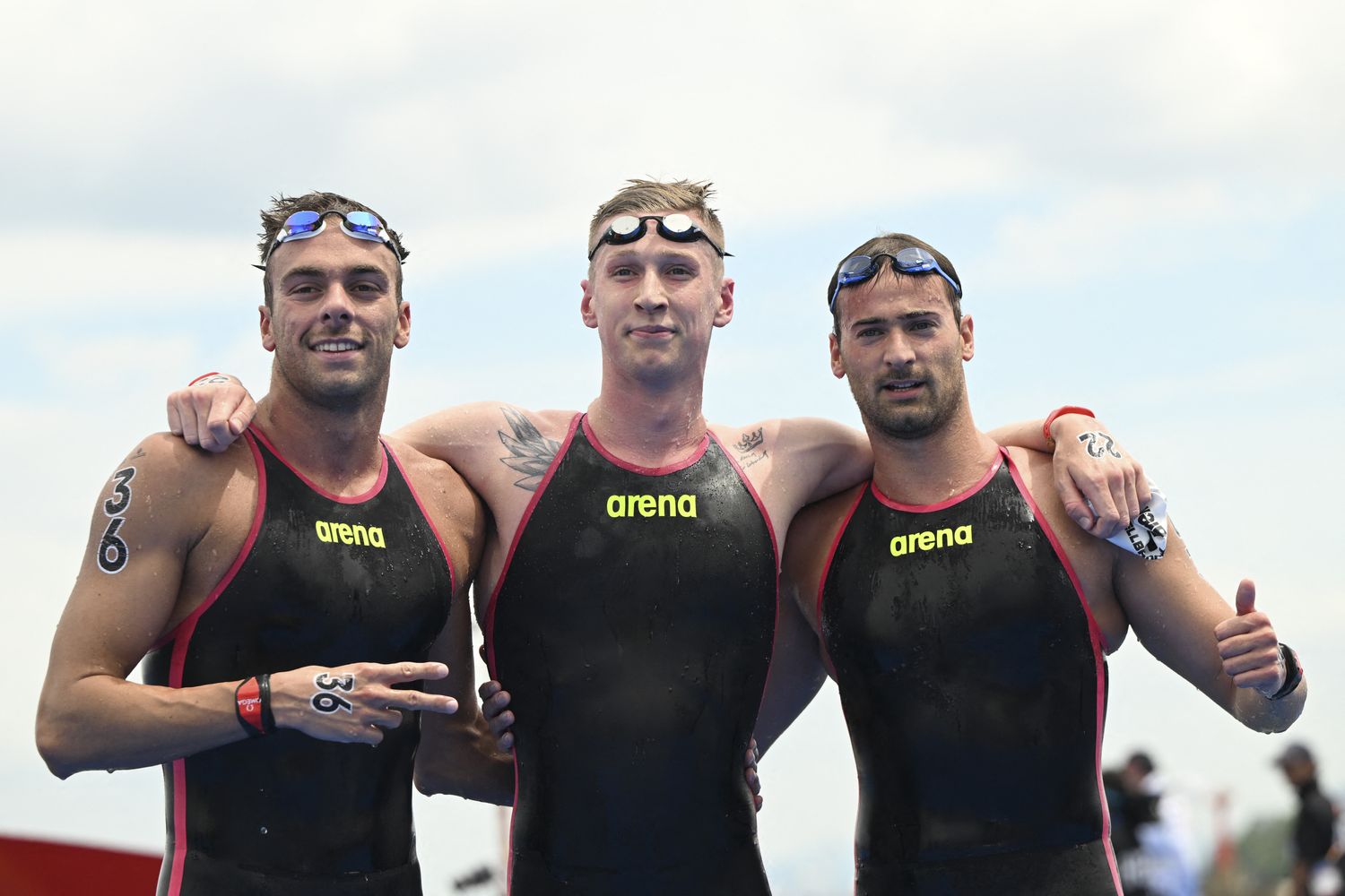 Gregorio Paltrinieri e Domenico Acerenza&nbsp;