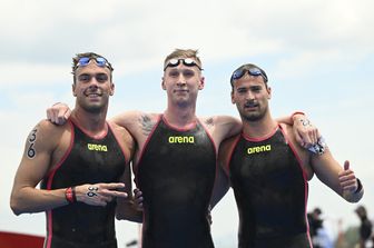 Gregorio Paltrinieri e Domenico Acerenza&nbsp;