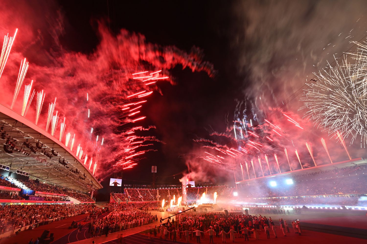 La cerimonia di chiusura dell'edizione 2022