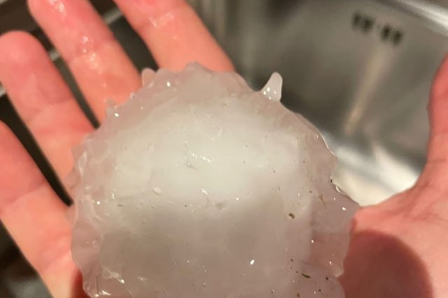 Maxi grandinata in Veneto