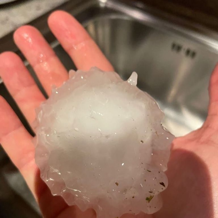 Maxi grandinata in Veneto