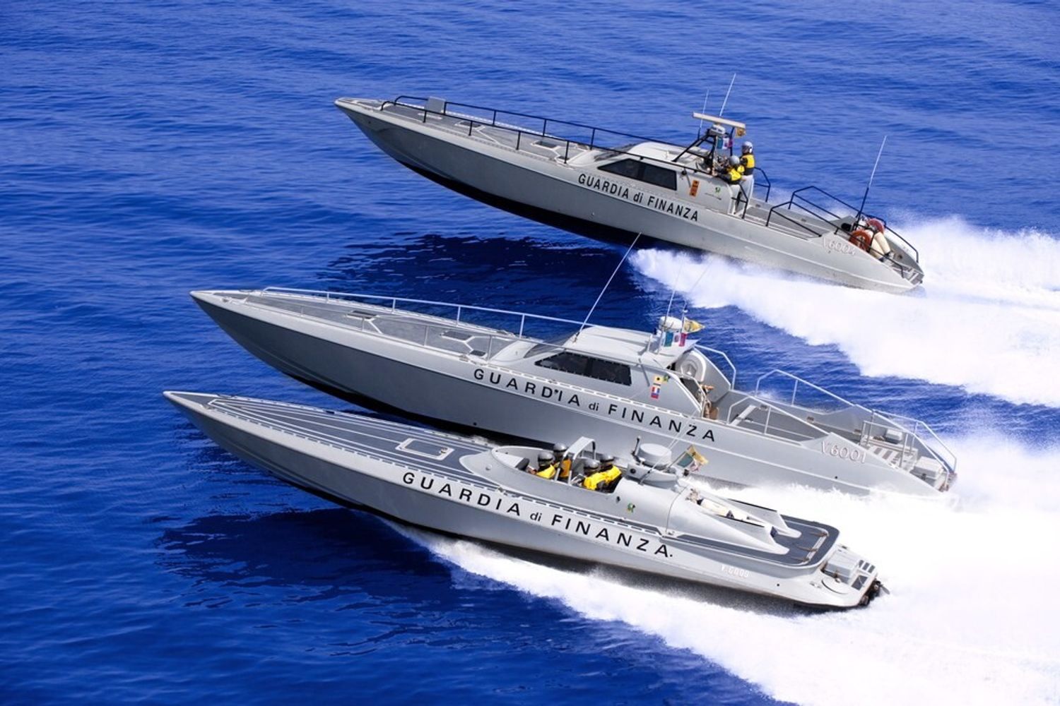 Vedette della Guardia di Finanza