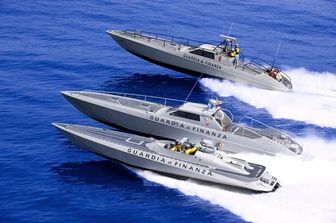Vedette della Guardia di Finanza
