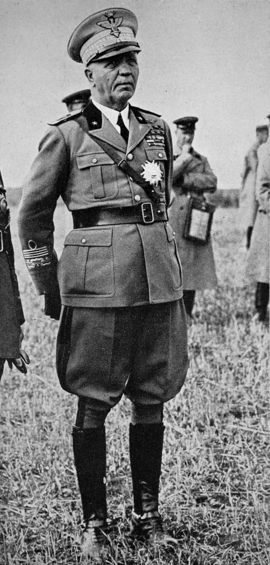 Il generale Pietro Badoglio