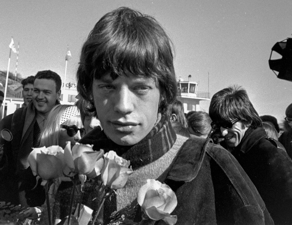 Mick Jagger nel 1965 a Stoccolma&nbsp;