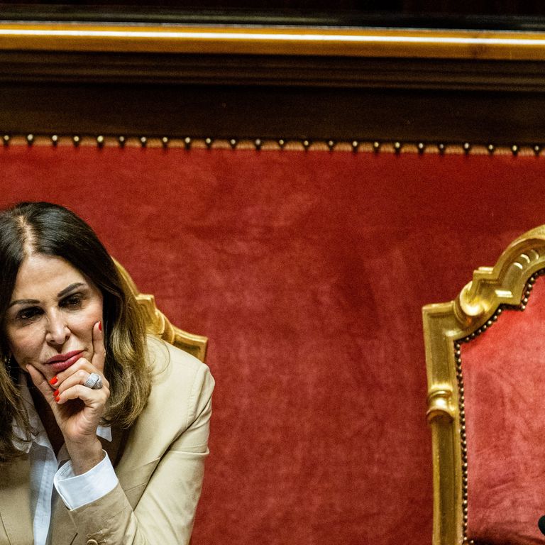 Daniela Santanch&eacute; in Senato