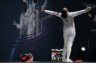 L'esultanza di Alice Volpi