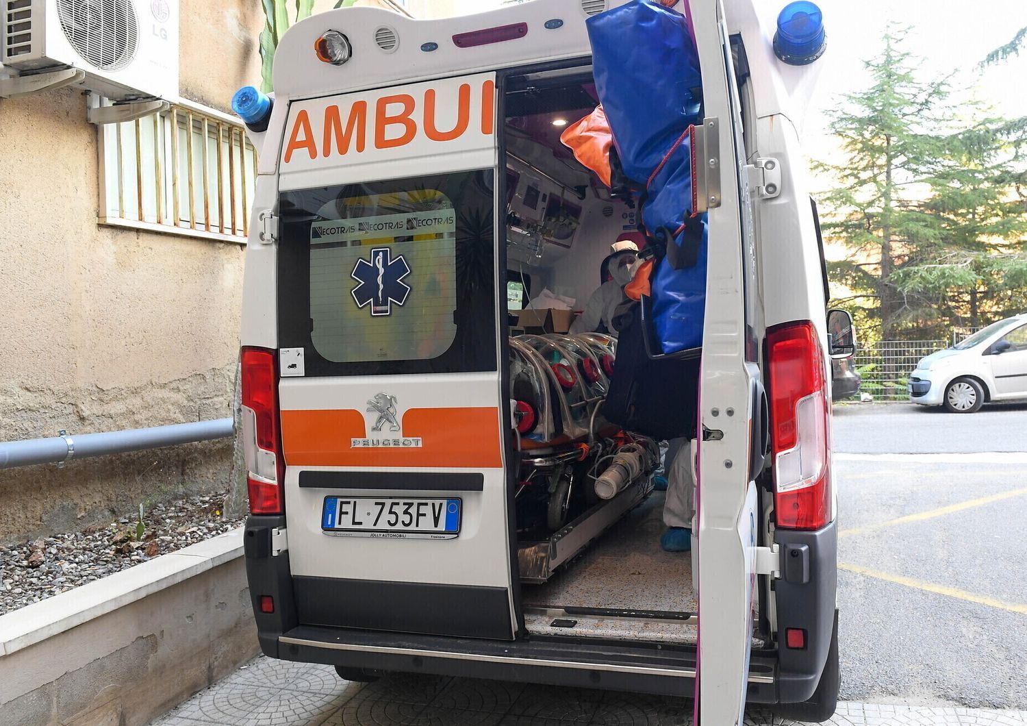 Ambulanza in azione