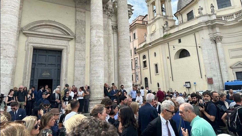I funerali di Andrea Purgatori
