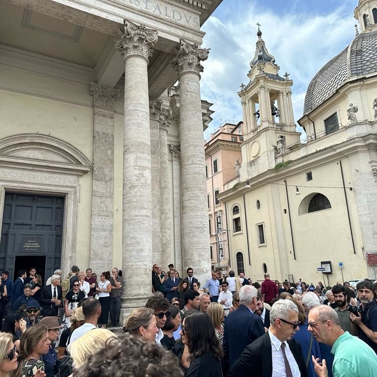 I funerali di Andrea Purgatori
