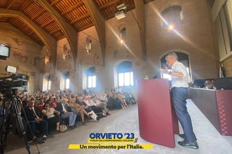 &nbsp;Gianni Alemanno a Orvieto