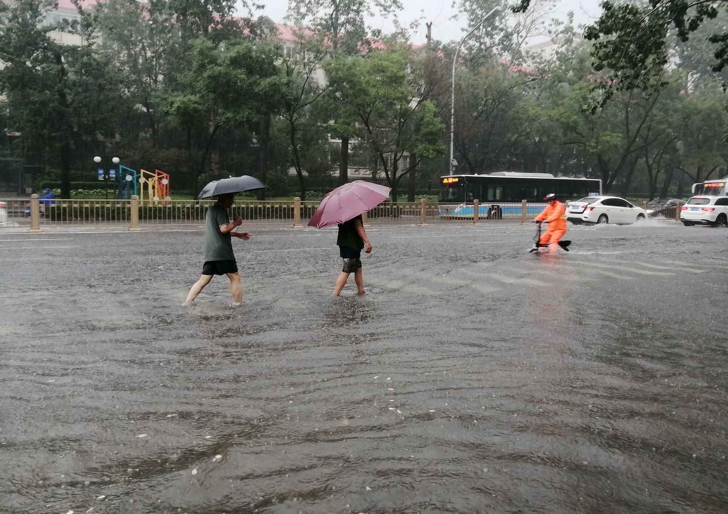 Il tifone Doksuri si abbatte su Pechino&nbsp;