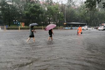 Il tifone Doksuri si abbatte su Pechino&nbsp;