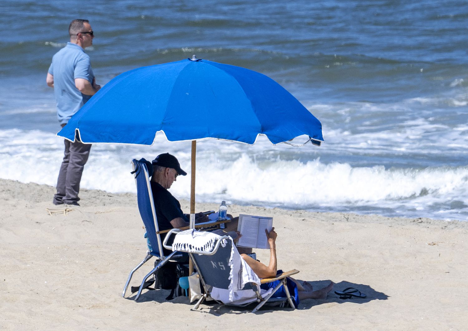 Joe Biden in vacanza con la moglie Jill nel Delaware&nbsp;