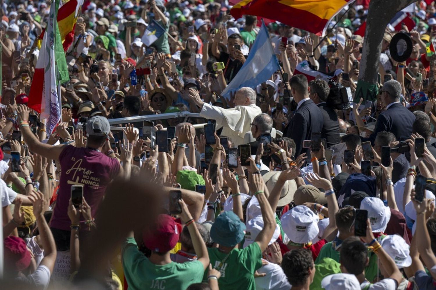 Papa Francesco a Lisbona