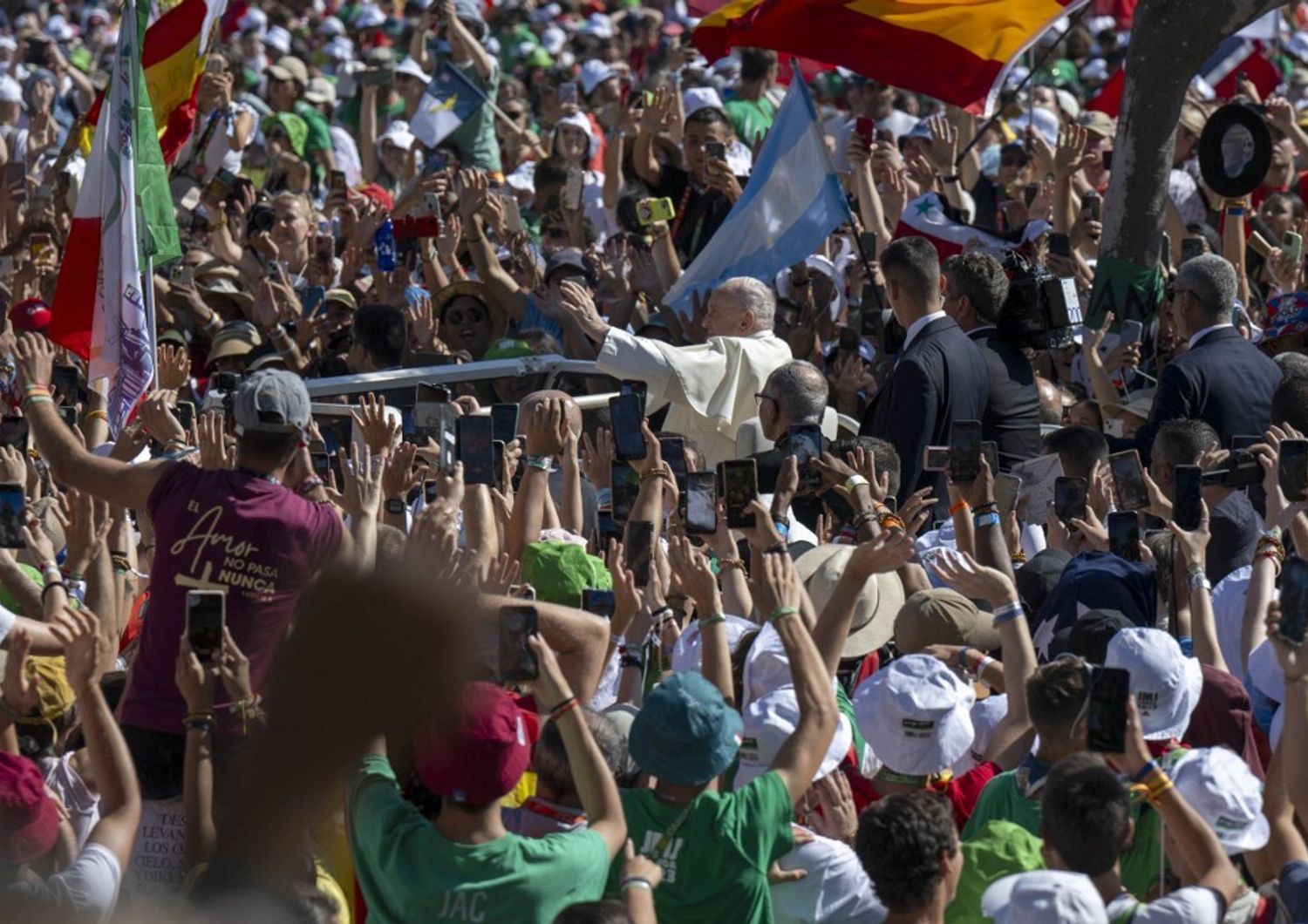 Papa Francesco a Lisbona