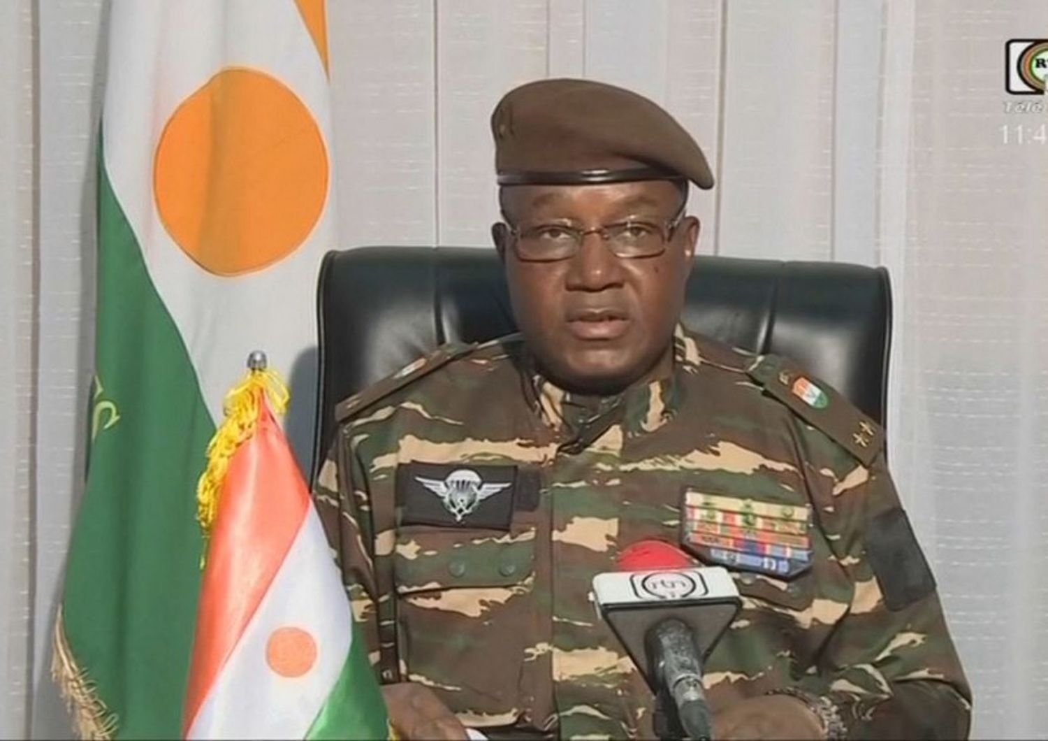Il leader golpista in Niger, Abdourahamane Tiani