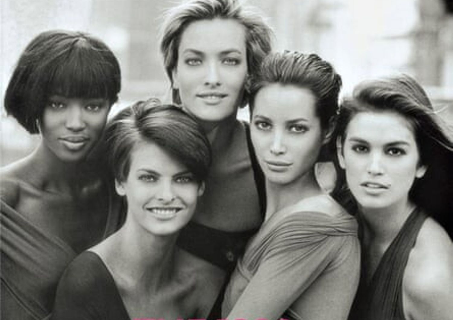 La copertina di Vogue del 1990