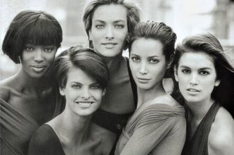 La copertina di Vogue del 1990