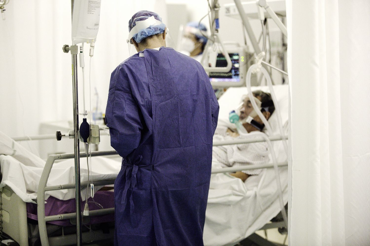 Un reparto dell'ospedale di Mestre