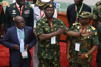 Il commissario alla Sicurezza dell'Ecowas e i capi di Stato maggiore di Nigeria e Ghana