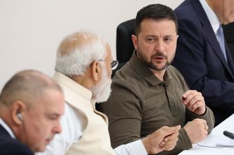 Modi e Zelensky al G7 di Hiroshima