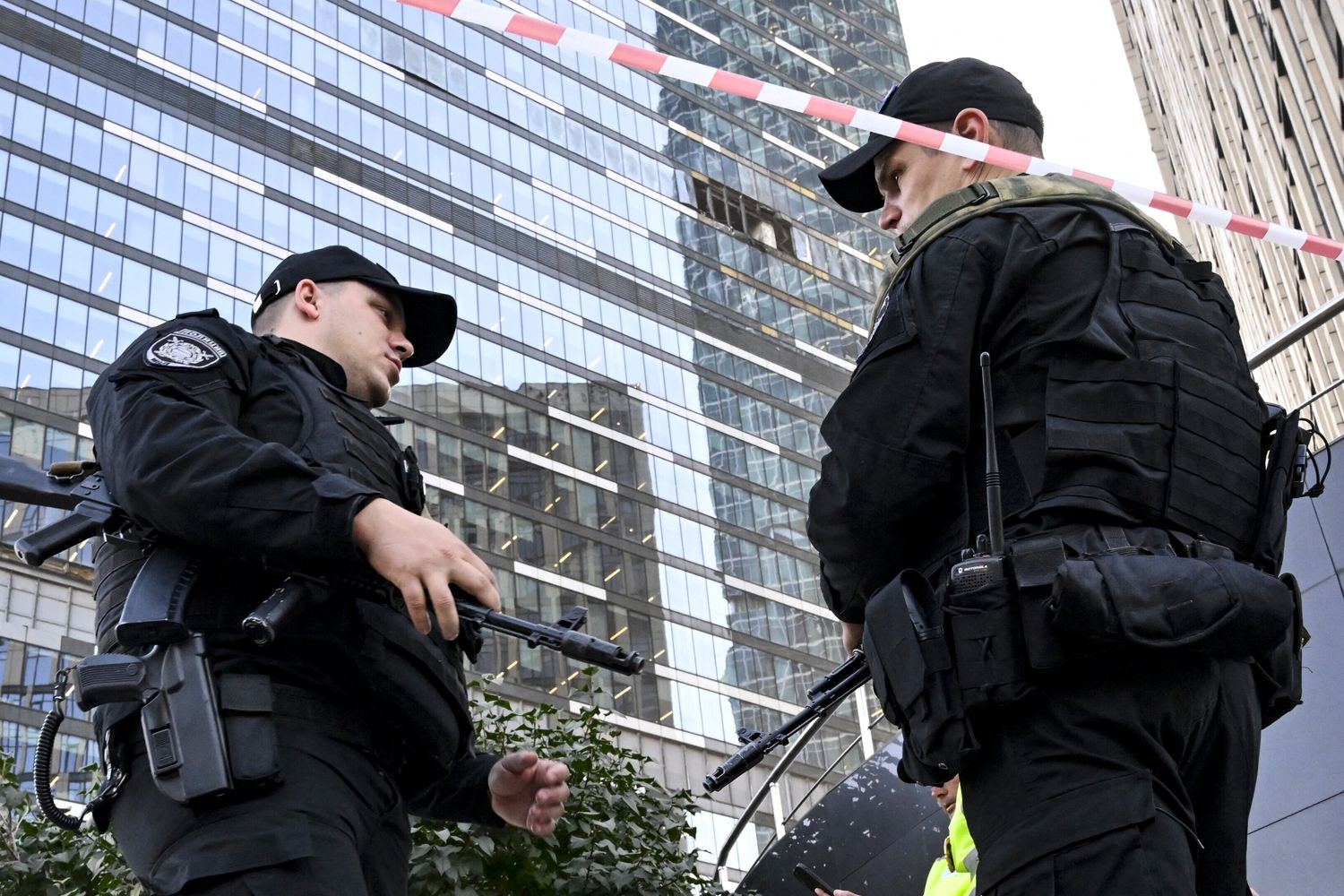 Forze di sicurezza russe a Mosca