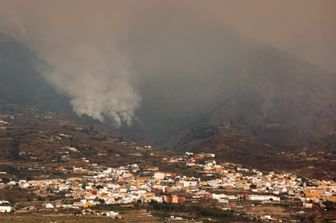 L'incendio a Tenerife