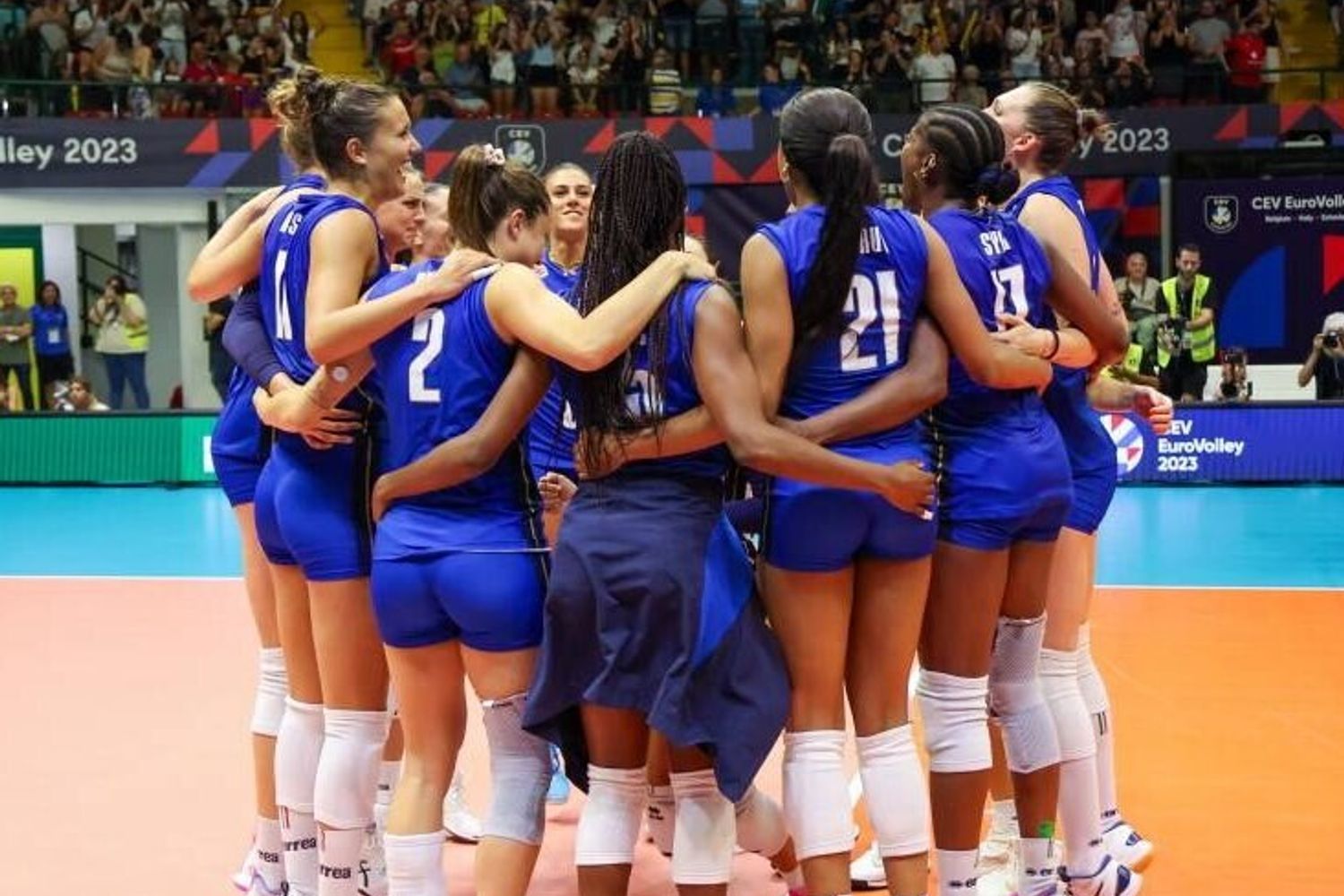 La Nazionale femminile di Pallavolo