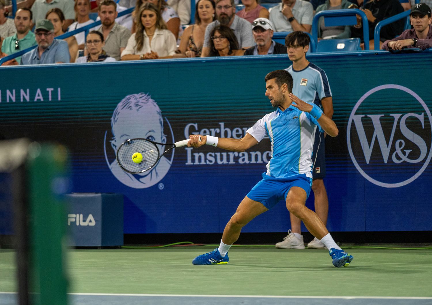 Novak Djokovic nella semifinale di Cincinnati
